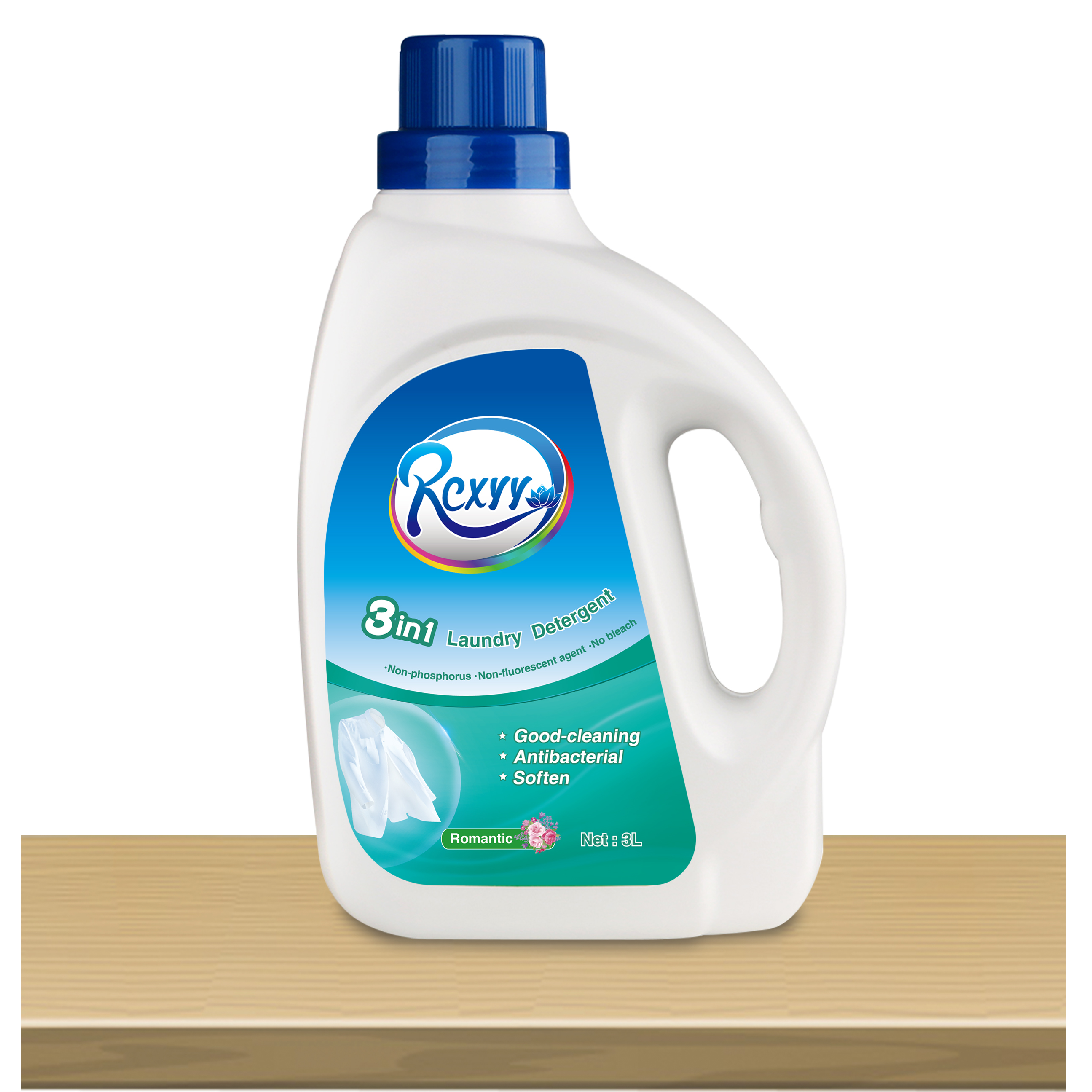 Factory Bulk Free Sample Good Cleaning Customized Products 3 in 1 Soften 3L Laundry Detergent