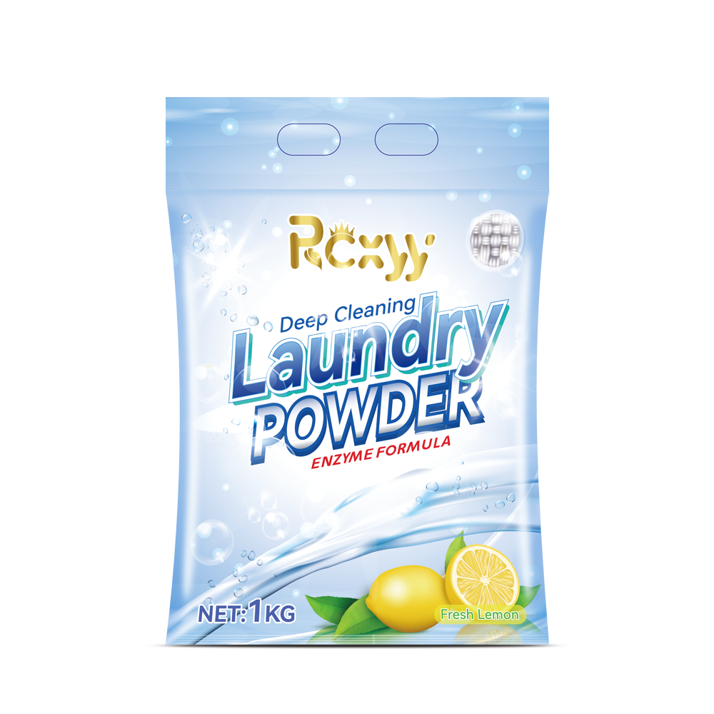 High Quality Customization Factory Wholesale Laundry Detergent 1KG Washing Powder For Washing Clothes
