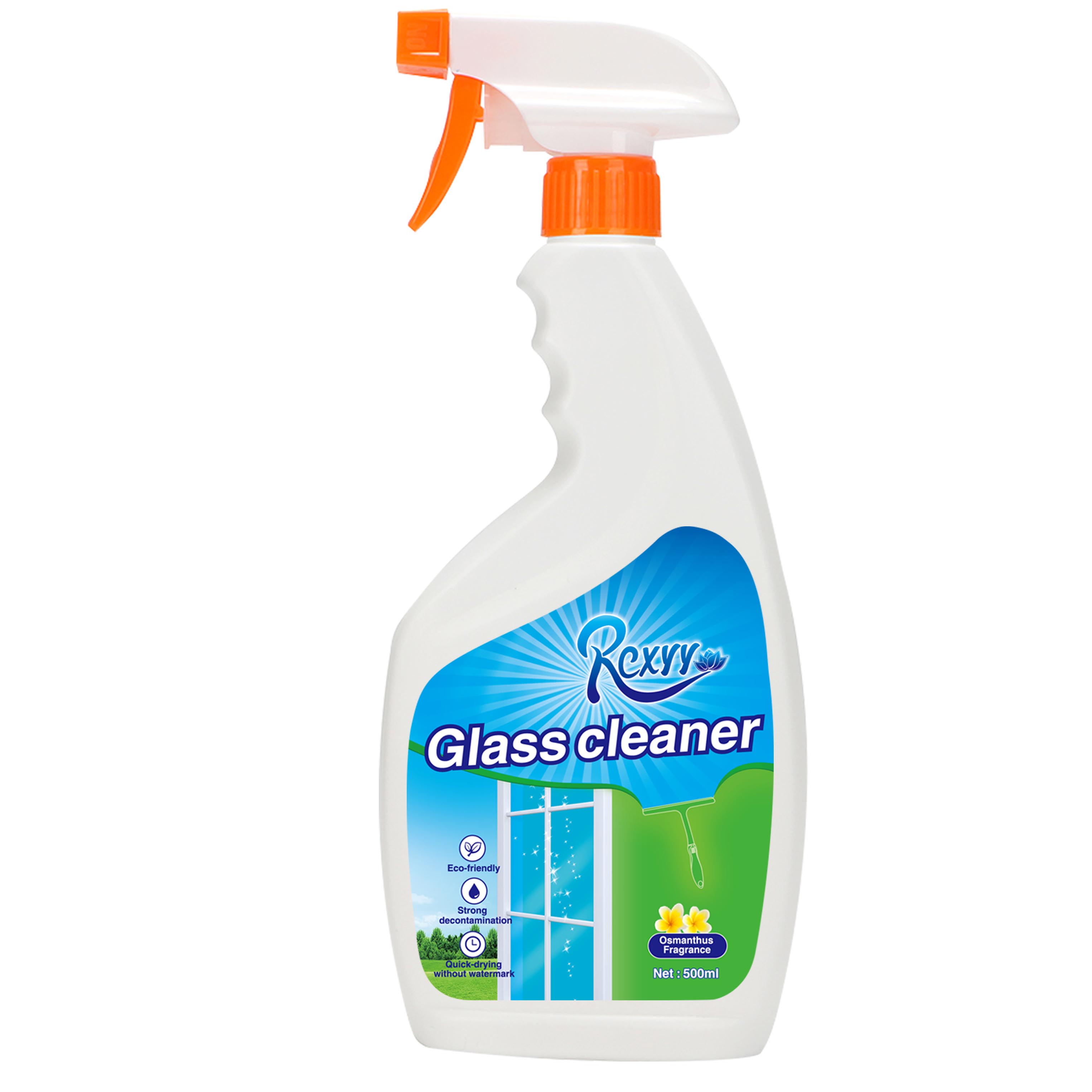 Eco-friendly Pleasant Smell 500ml Glass Cleaner Contact Lens Liquid Detergent Manufacturer